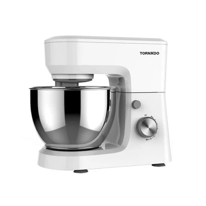 Tornado Kitchen Machine 600W With 4L Stainless Steel Bowl - White - SM600T