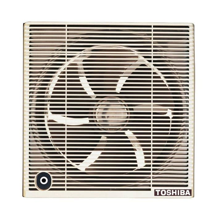Toshiba Bathroom Ventilating Fan 20 cm - Privacy Grid - Creamy - VRH20S1C