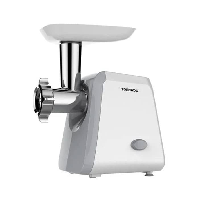 Tornado Meat Grinder 1200W With Stainless Discs and Turbo Speed - White - MG-1200T