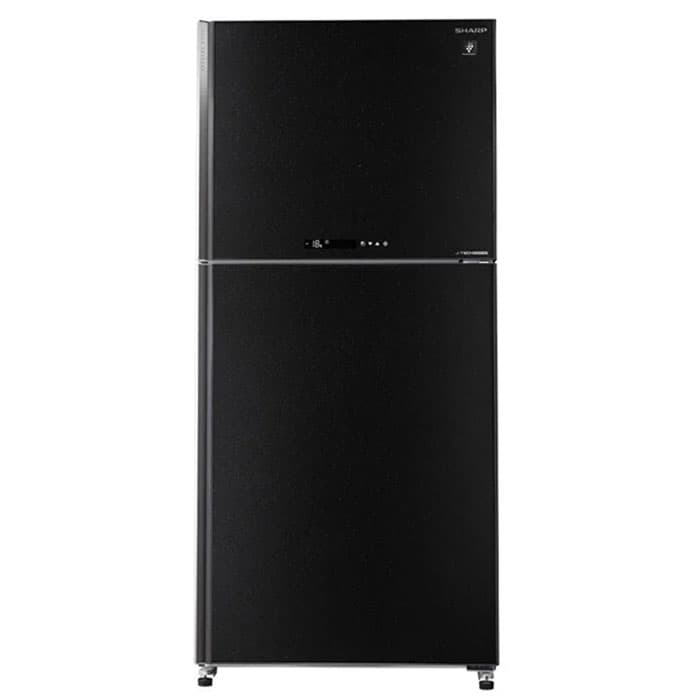 Sharp Refrigerator No Frost Inverter Digital - 480 Liter - 2 Door - Black - SJ-GV63G-BK