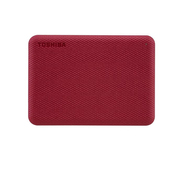 Toshiba Canvio Advance 2TB External Hard Drive Red - V10HDTCA20ER3AA