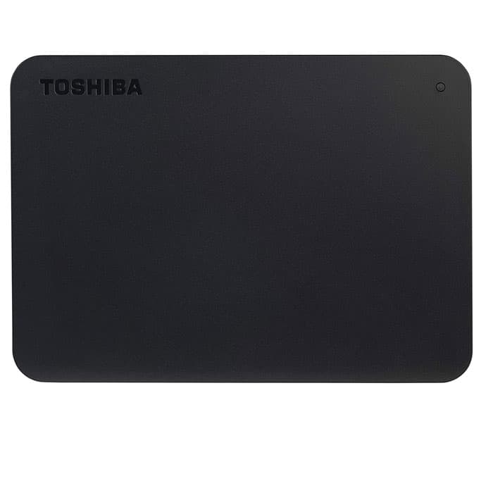 Toshiba 1TB Canvio Basics Portable External Hard Drive, USB 3.2 Black - HDTB410EK3AA