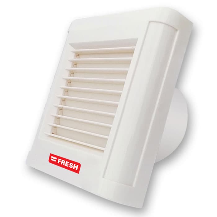 Fresh Kitchen Ventilating Fan 6 inches for Glass - White - 11728