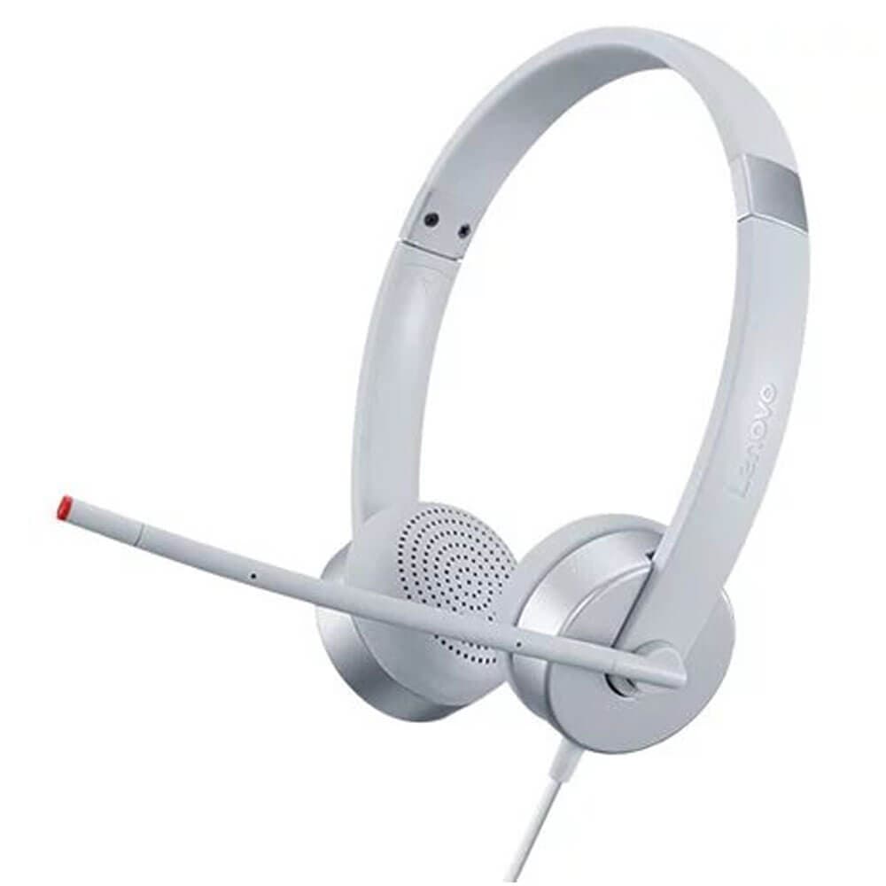 Lenovo 100 Stereo Analog Headset - GXD1B60597 - Sliver
