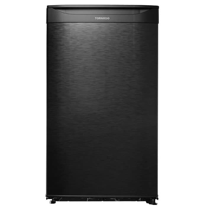  تورنيدو ثلاجة ميني بار ديفروست سعة 100 لتر- 1 باب - أسود - موديل MBR-AR100-BK