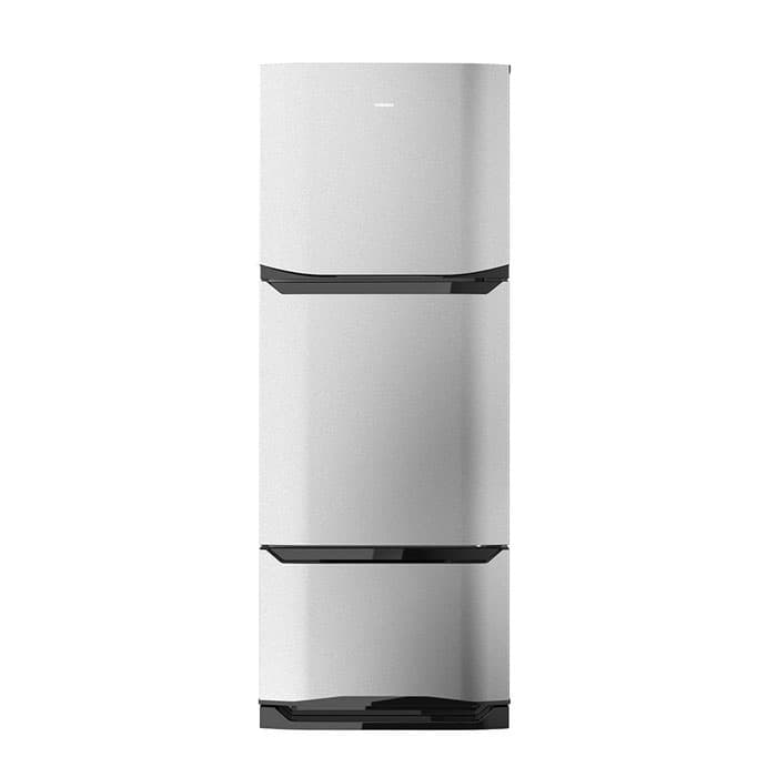 Tornado Refrigerator No Frost 351 Liters - Silver - RF-45FT-SL