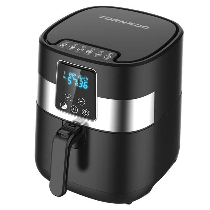 Tornado Air Fryer 1300W With LED Display - Black - THF-133D
