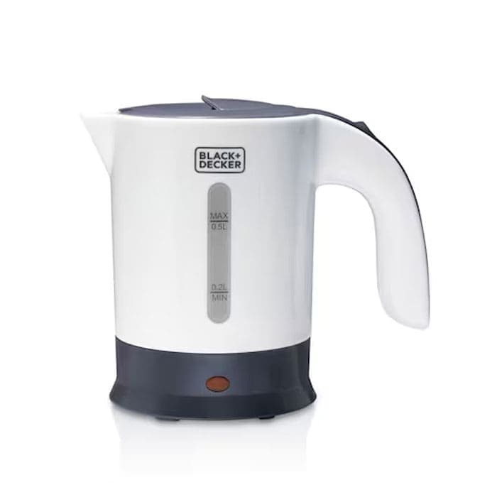BLACK+DECKER Travel Kettle - White - TR250JA-B5