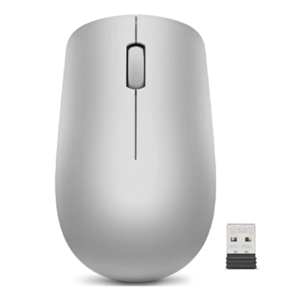Lenovo Wireless Mouse 530 - PN-GY50Z18984 - Platinum Grey