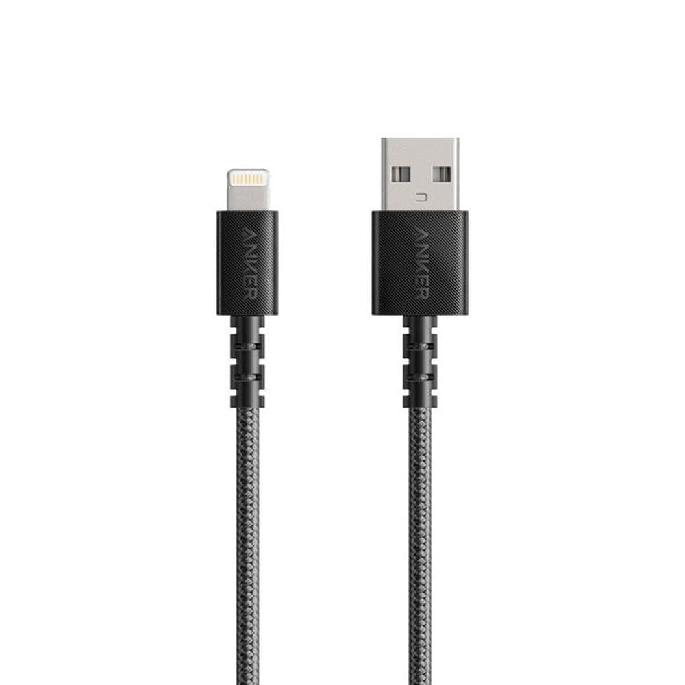 Anker PowerLine Select USB Cable with Lightning 3ft A8012H12 - Black