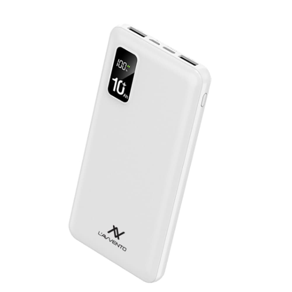 L'AVVENTO (MP48W) Power Bank 10000 mAh Fast Charger – White
