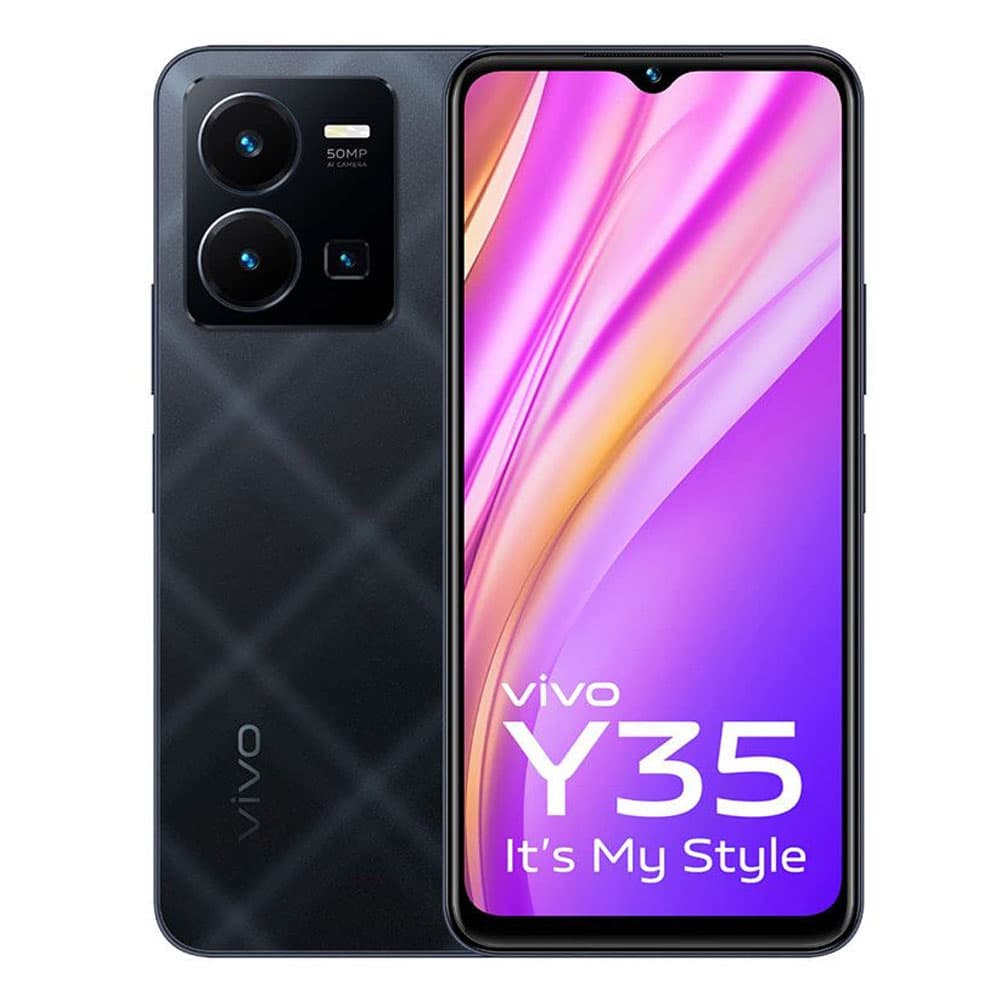 Vivo Y35 - 8GB RAM - 128GB - Agate Black