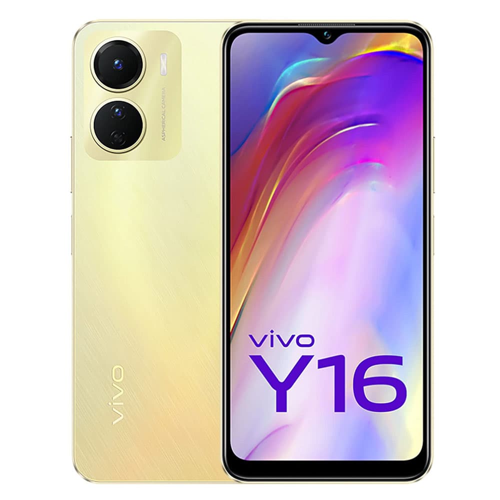 Vivo Y16 - 4GB RAM - 64GB - Drizzling Gold