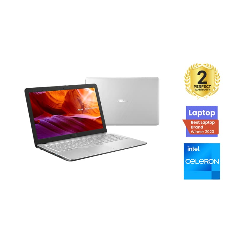 Asus X543MA-GQ001W - Intel® Celeron N4020 - 4GB - 1TB - Intel® HD Graphics - 15.6" HD - Win11 - Natural Silver