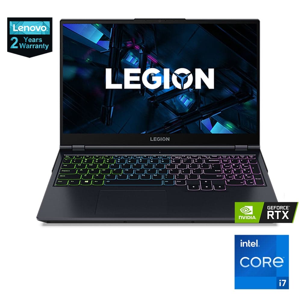Lenovo Legion 5 15ITH6H - Intel® Core™ i7-11800H - 16GB - 512GB SSD - NVIDIA® GeForce RTX™ 3060 6GB - 15.6"FHD - Shadow Black