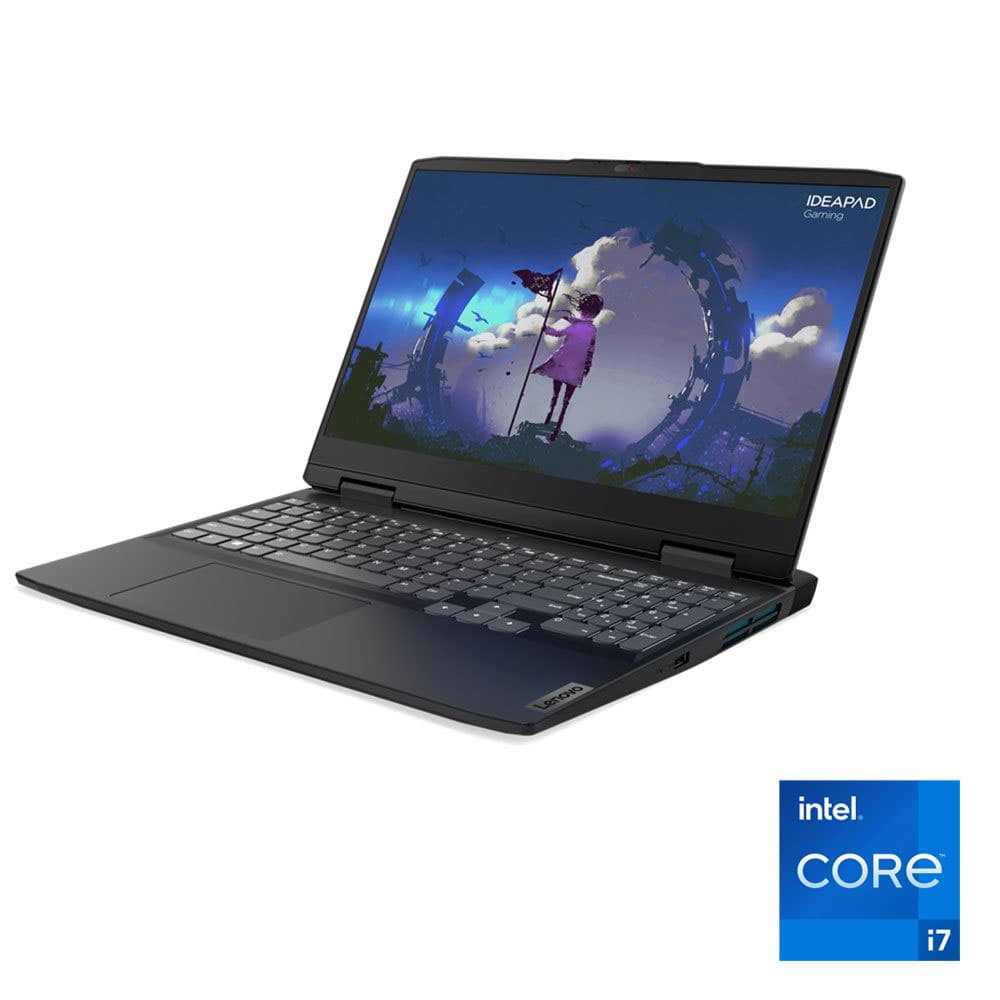 Lenovo Gaming 3 15IAH7 - Intel® Core™ i7-12650H - 16GB - 512GB SSD - NVIDIA® GeForce RTX™ 3050 4GB - 15" FHD - Win11 - Onyx Grey