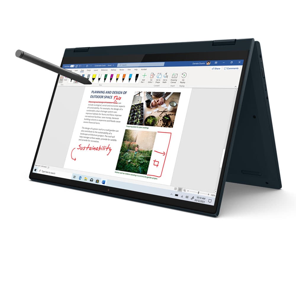 Lenovo Flex 5 - AMD Ryzen™ 5-5500U - 8GB - 512GB SSD - AMD Radeon™ Graphics - 14"FHD - Win 11 - Abyss Blue