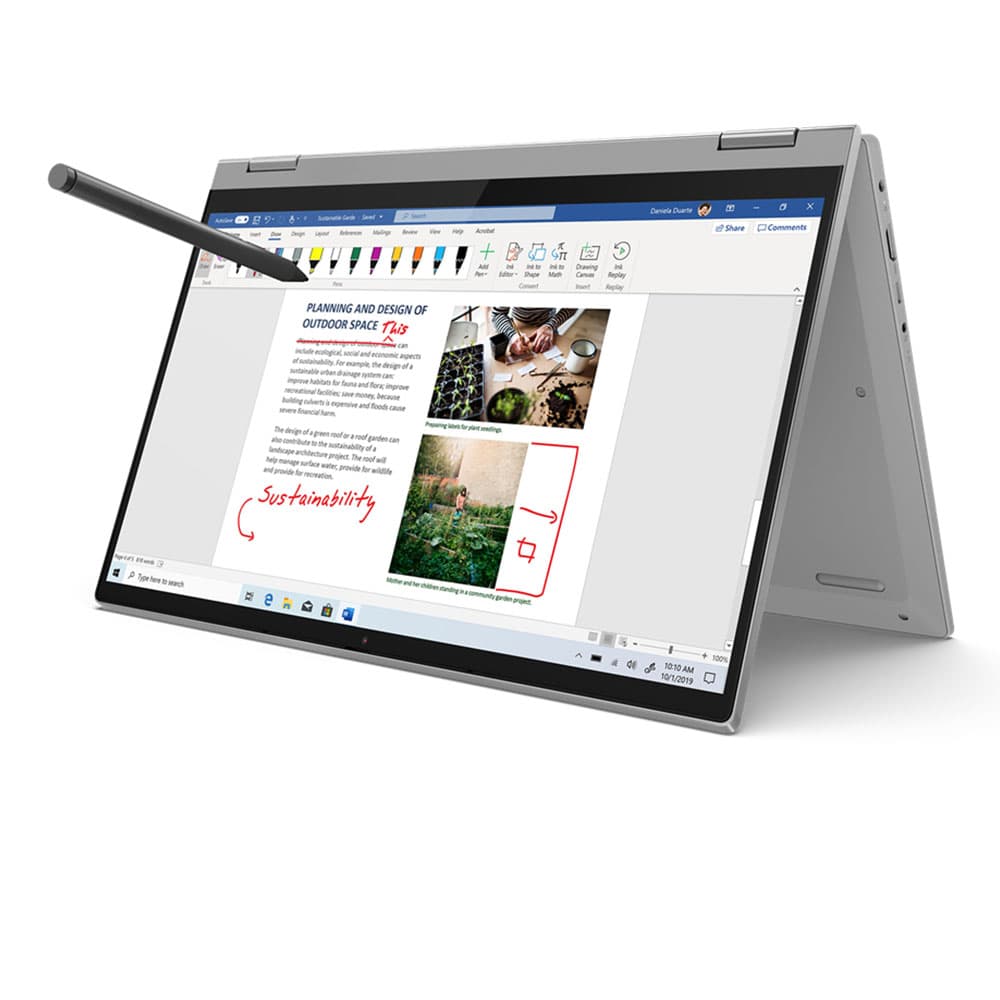 Lenovo Flex 5 - AMD Ryzen™ 5-5500U - 8GB - 512GB SSD - AMD Radeon™ Graphics - 14"FHD - Win 11 - Platinum Grey