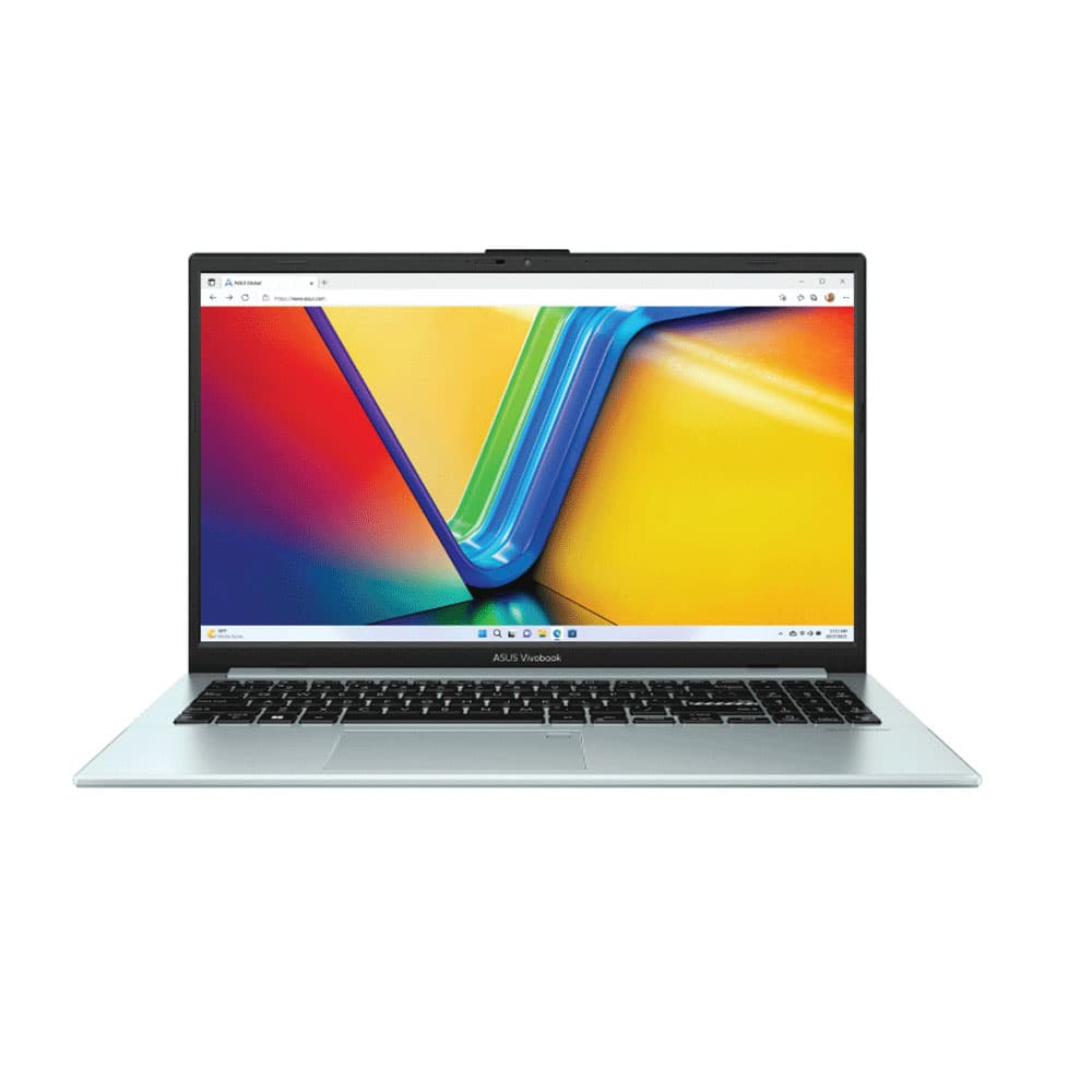 ASUS Vivobook Go 15 OLED E1504FA-OLED005W Laptop -  AMD RyzenR5-7520U - 8GB - 512GB -  AMD Radeon™ Graphics - 15.6'' FHD OLED - Win 11 - Green Grey
