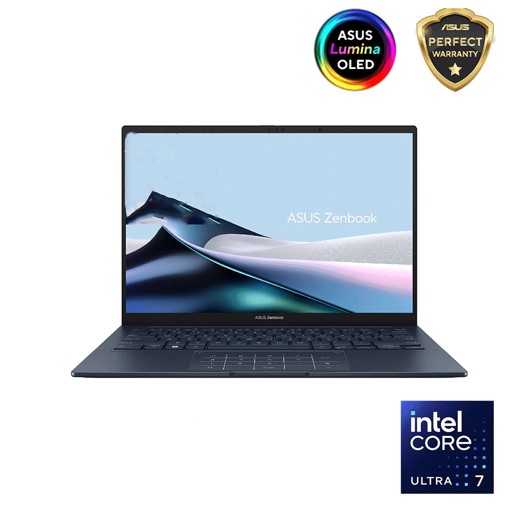 ASUS Zenbook 14 OLED UX3405MA-PP381WS Laptop - Intel® Core™ Ultra 7-155H - 16GB - 1TB SSD - Intel® Arc™ Graphics - 14.0'' OLED - Win11 - Ponder Blue