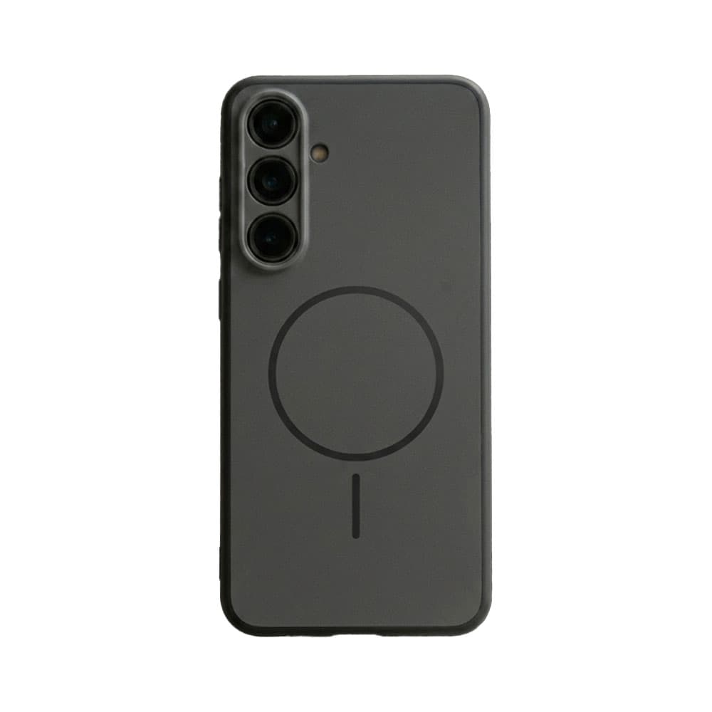 Back Cover For Samsung Galaxy A17 Case with Camera Protection MagSafe - Black