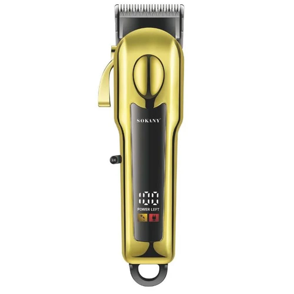 Sokany Digital Hair Shaver Machine 3 Watt - Gold - SK16070