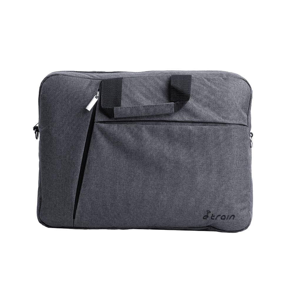E-train (BG11A) Laptop Messenger Shoulder Bag up to 15.6" - Gray