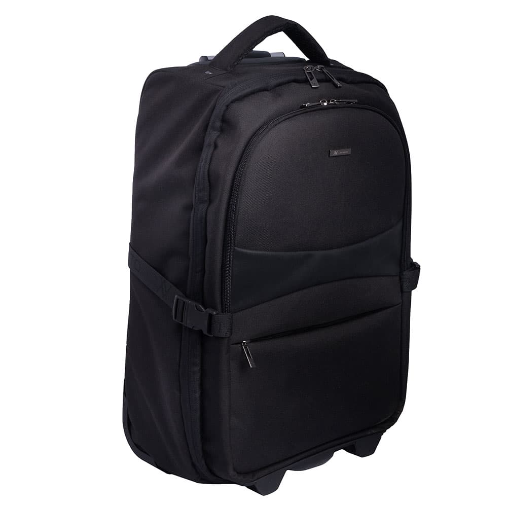 L'AVVENTO (BG794) Laptop Trolley Backpack Bag Up to 15.6" - Black