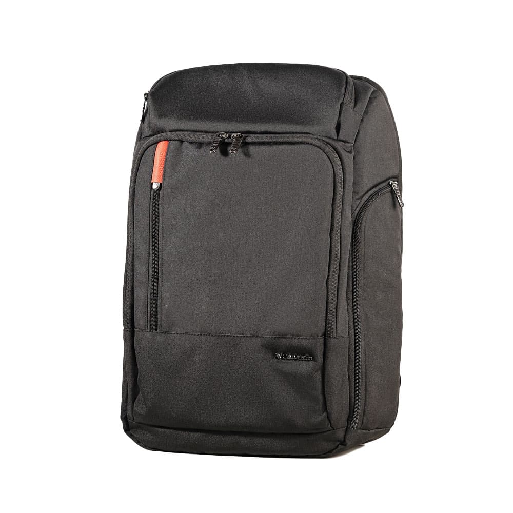 L'avvento (BG916) Laptop Backpack, Made by High Quality Polyester with Zipper Puller fits up to 15.6" - Black