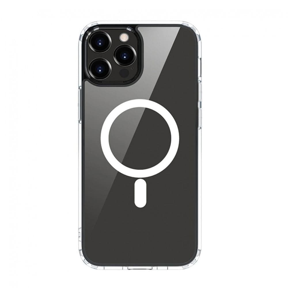 Devia Pure Back Cover for iPhone 14 Pro Clear Magnetic Shockproof (6.1) - Clear