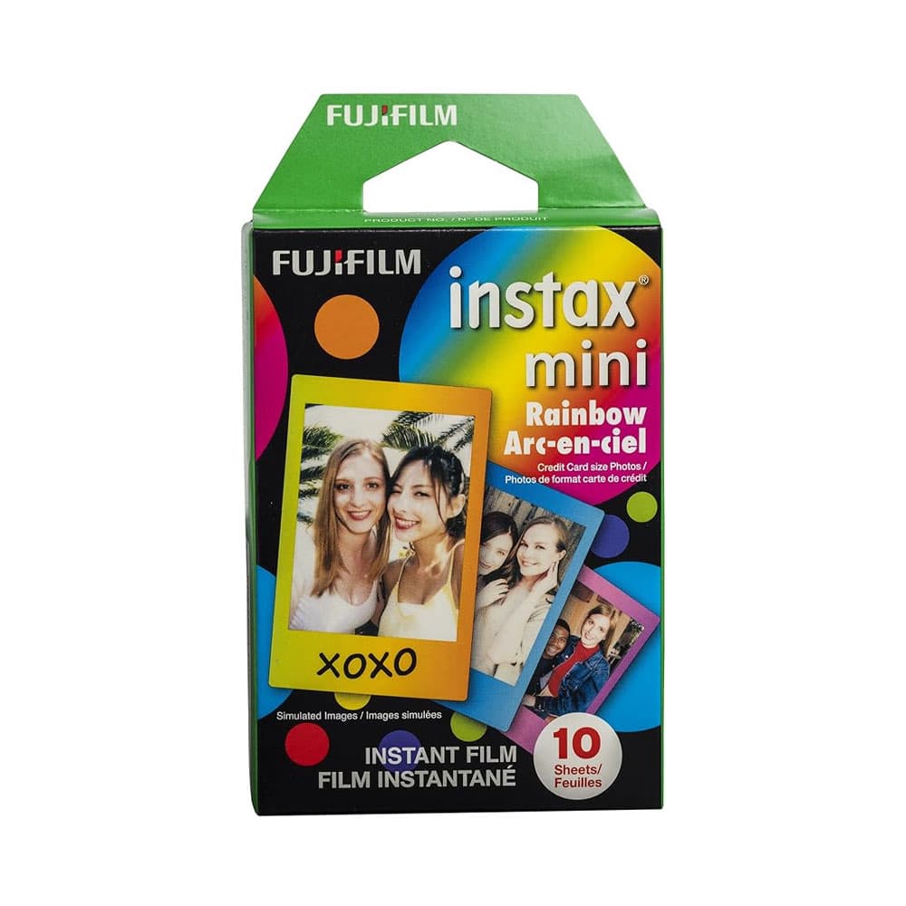 Fujifilm Instax Mini Rainbow Film 10 Exposures