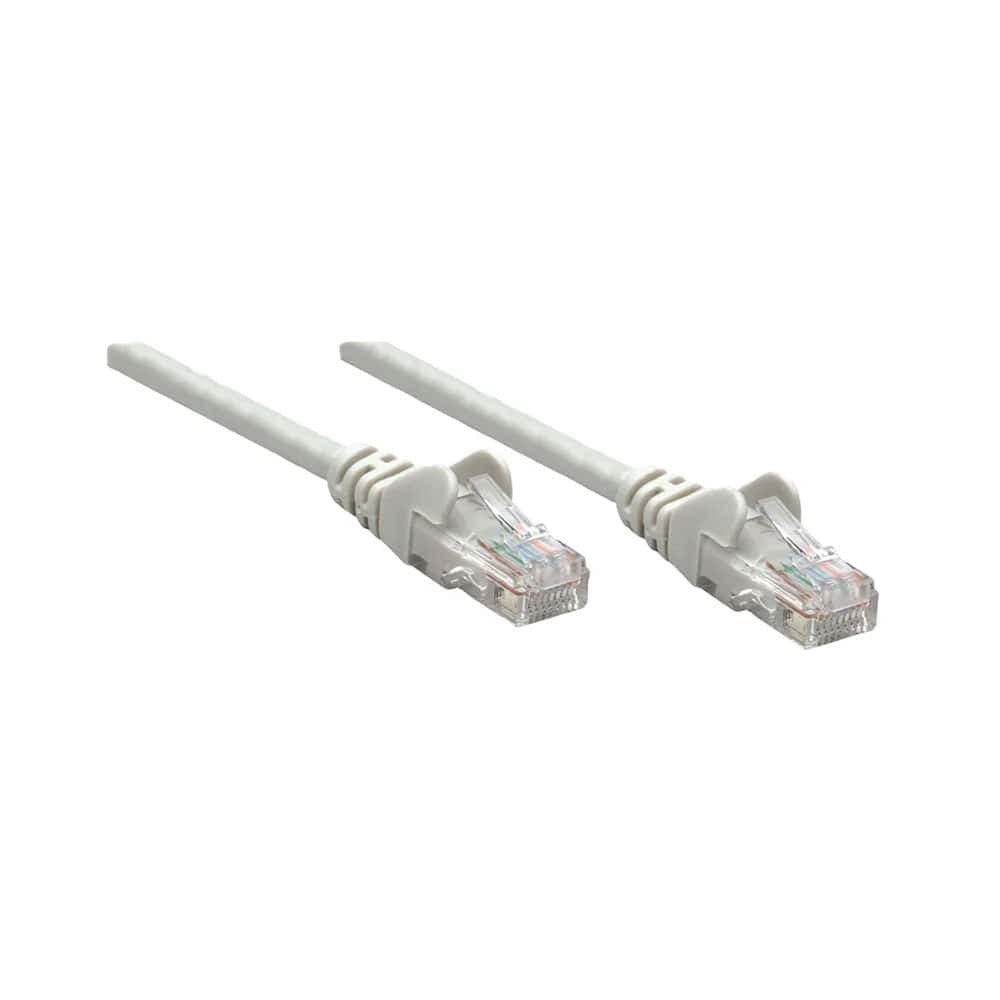 Manhattan 745642 Network Cable Cat6 Certified 30.0 m - Grey