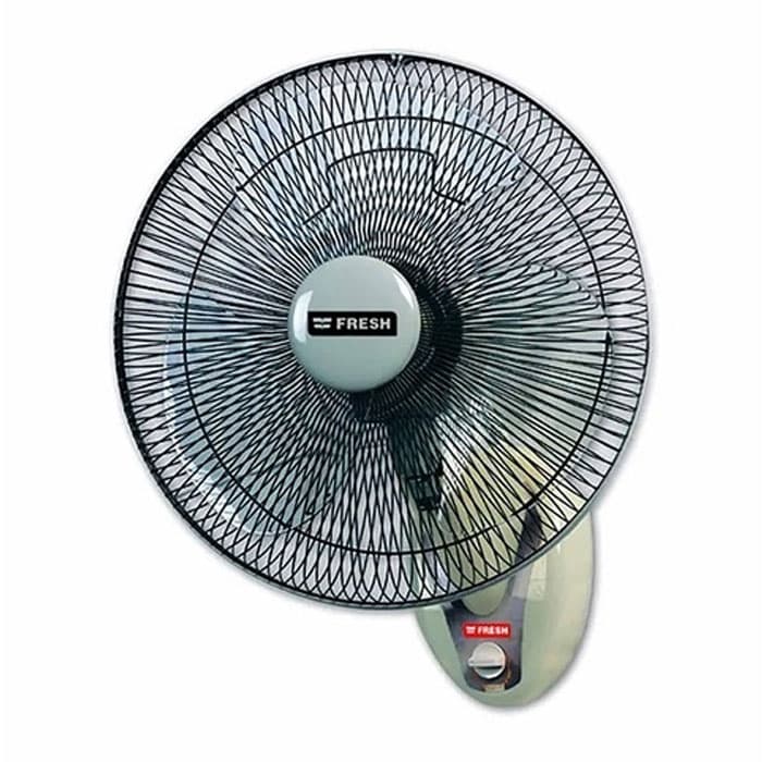 Fresh Hatari Wall Fan 18 inch Without Remote Control With 3 Speed - 3 Blades - Gray - 4506