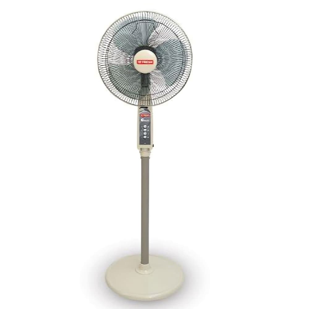 Fresh Smart Piano Stand Fan, 16 Inch - Beige - 21198 - 500004490