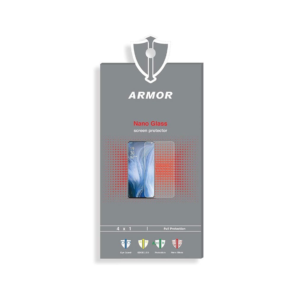 Armor Nano Glass Clear Screen Protector For Honor 400 \ Oppo Reno 14F - Clear