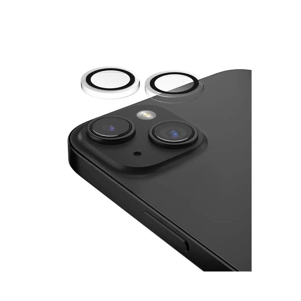 Devia Peak Series Crystal Lens Protector (2PCS) For iPhone15&15 Plus - Clear