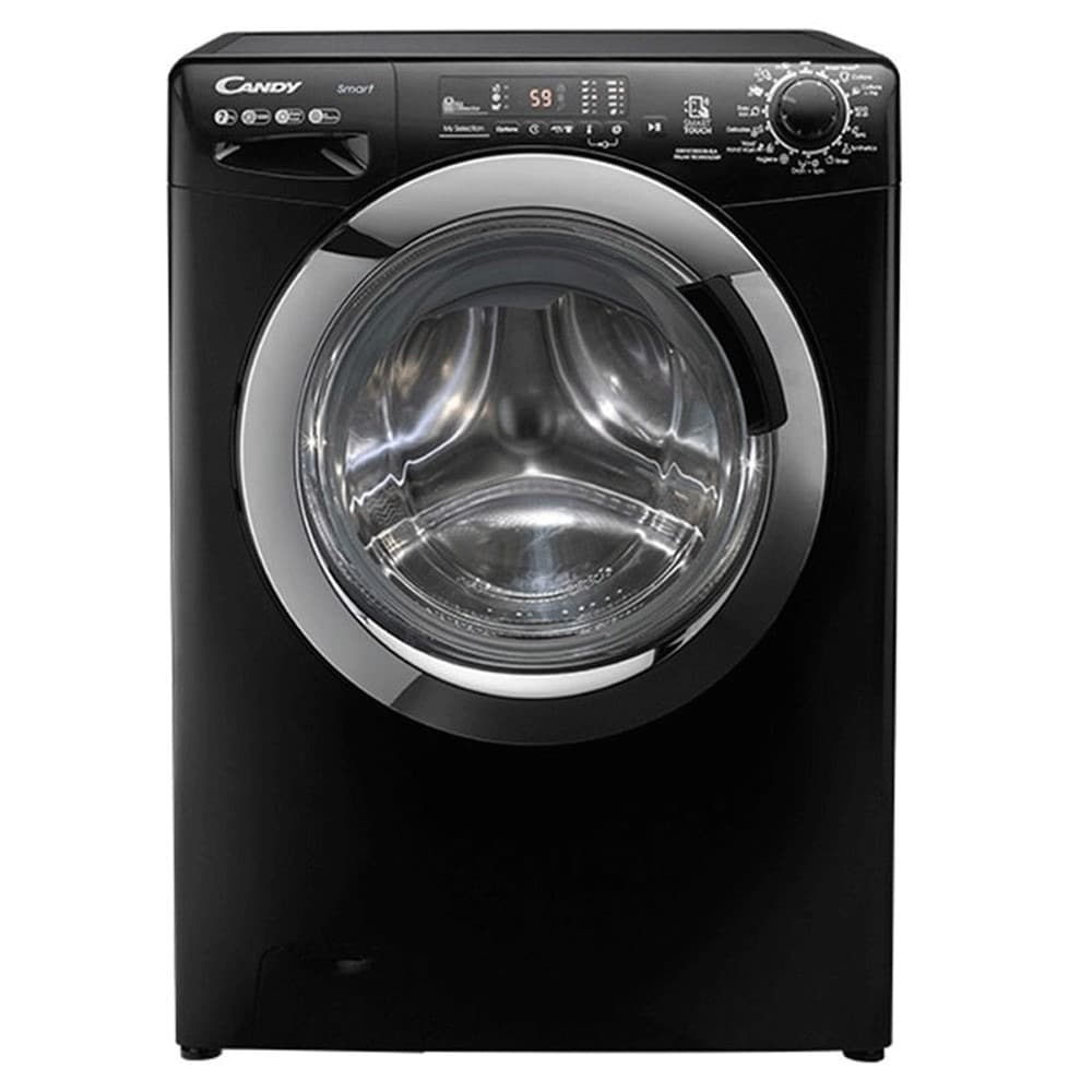Candy Washing Machine Fully Automatic 7 Kg - Black - CSS1072DC3B-ELA