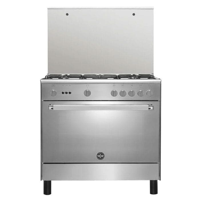 لاجيرمانيا بوتاجاز فري ستاند 5 شعلة غاز 90*60 - استانلس - موديل 9C10GRB1X4AWW