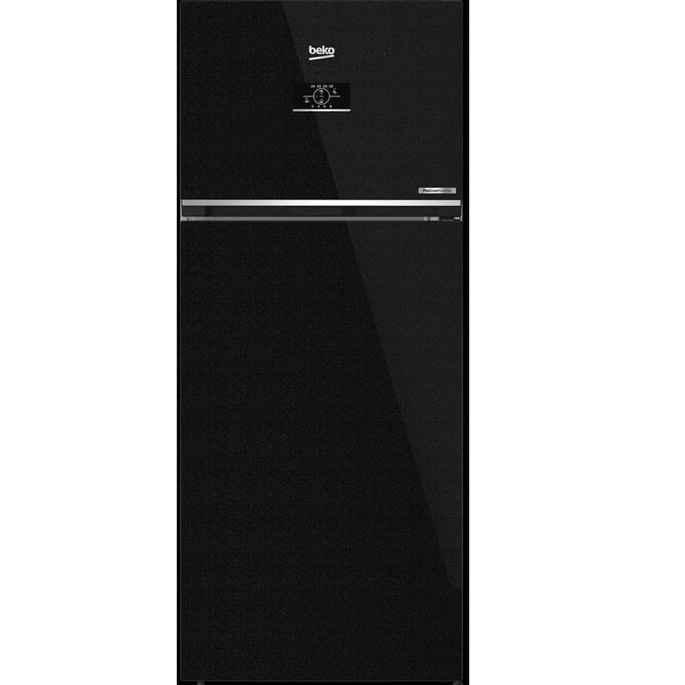 ثلاجة بيكو 367 لتر صافي - 420 لتر إجمالي نو فروست انفرتر - اسود - RDNE420K02DXITEGB