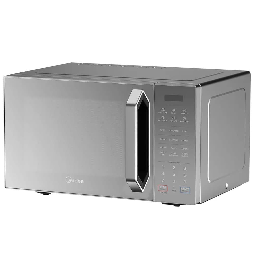 Midea Microwave With Grill 32 Liter - 900 Watt Digital - Silver - EG0P042MX-S