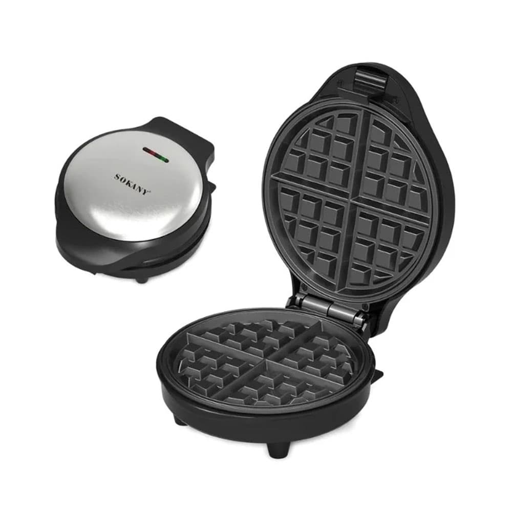 Sokany Waffle Maker 750 Watt - Black - SK831