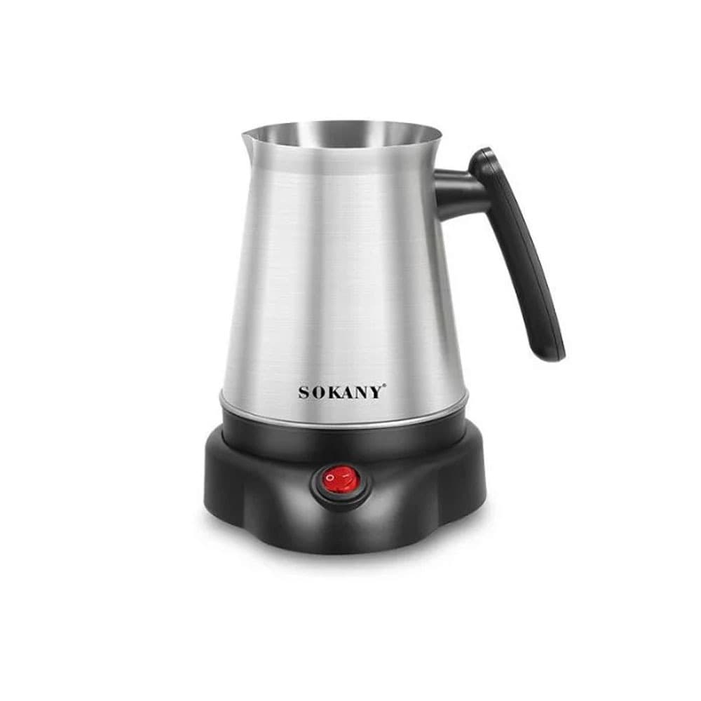 Sokany Coffee Kettle Stainless Steel 800 ml - 600 Watt - Silver - SK-09044