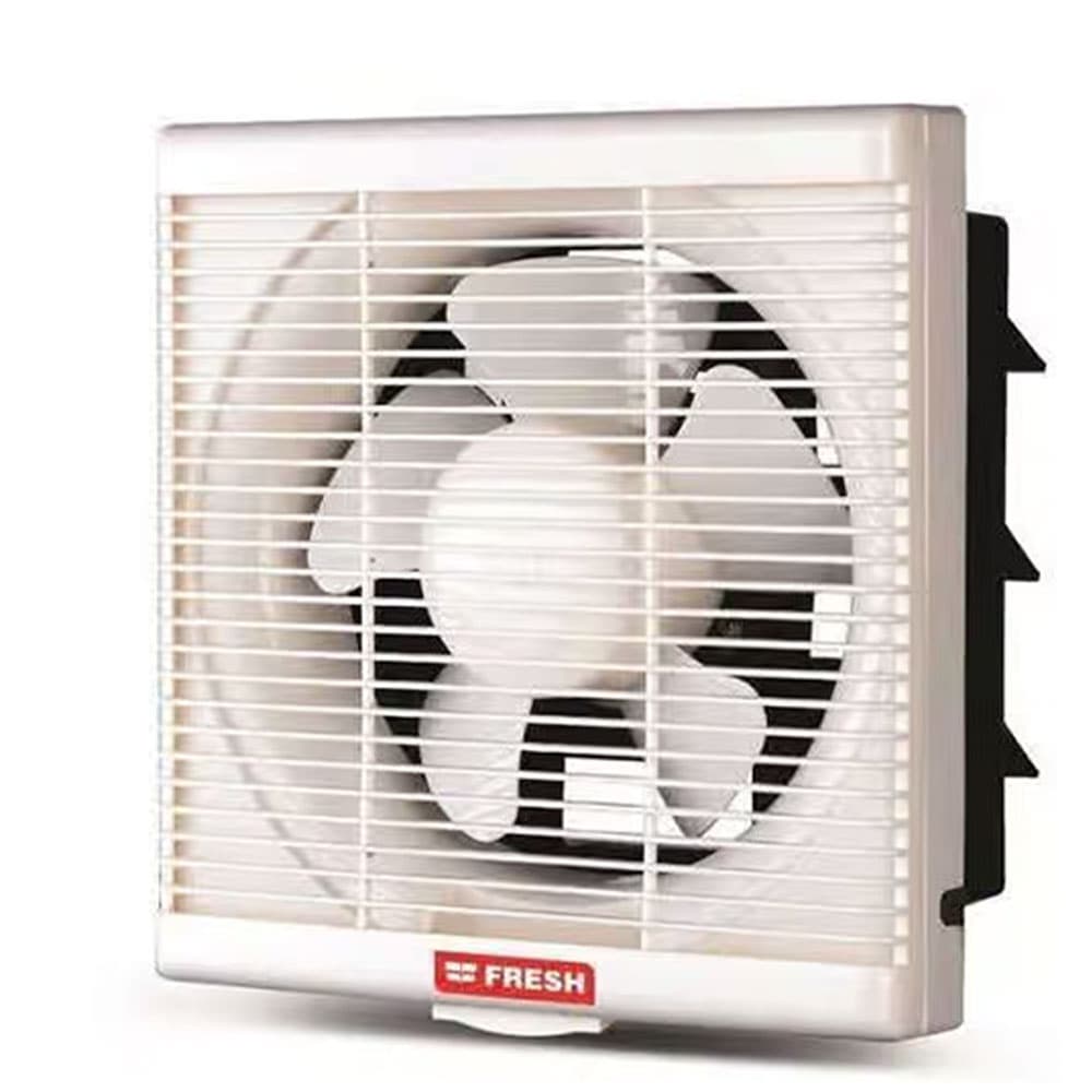 Fresh Ventilator With Privacy Grid, 25 cm - White - FVF-25 - 4524