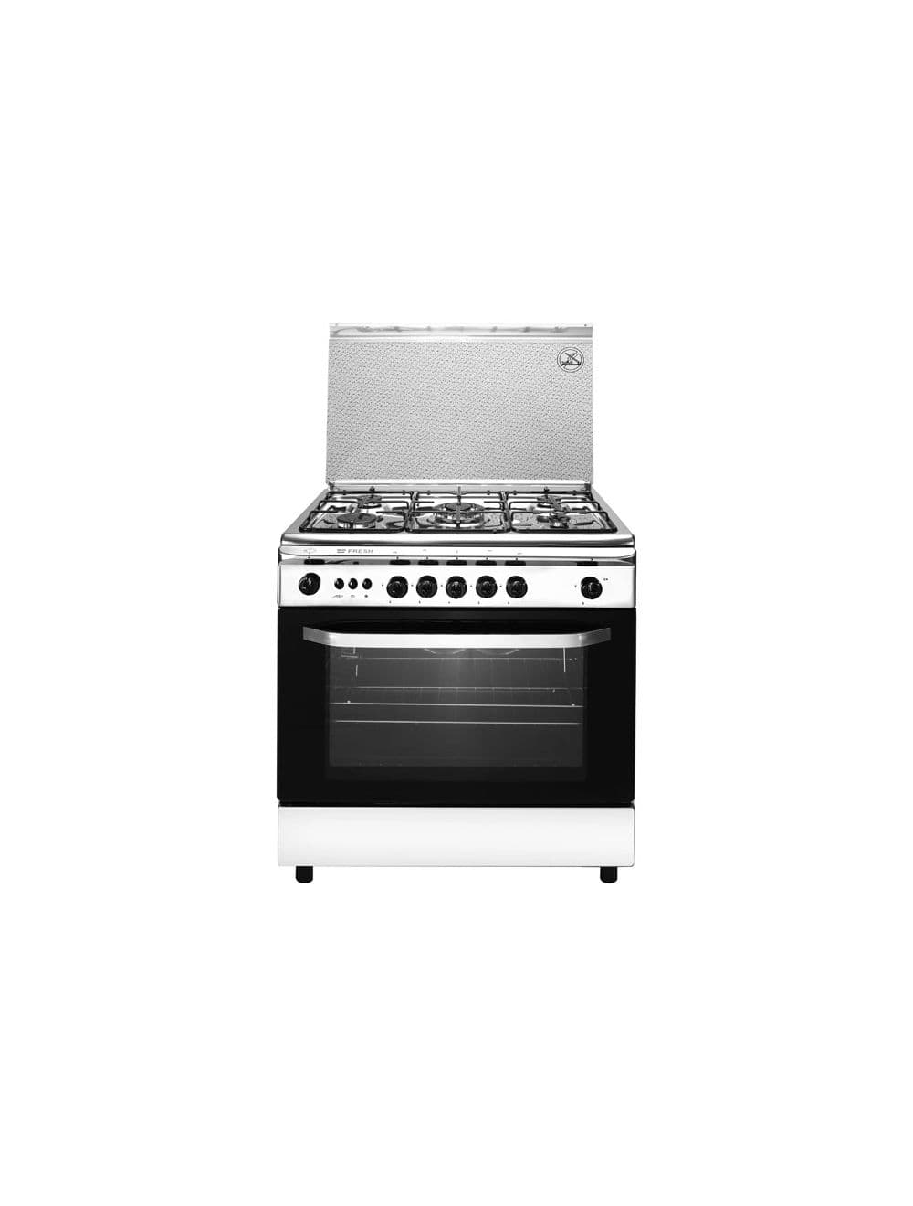 Fresh Gas Cooker Italiano Cast 80CM - Stainless - 17302