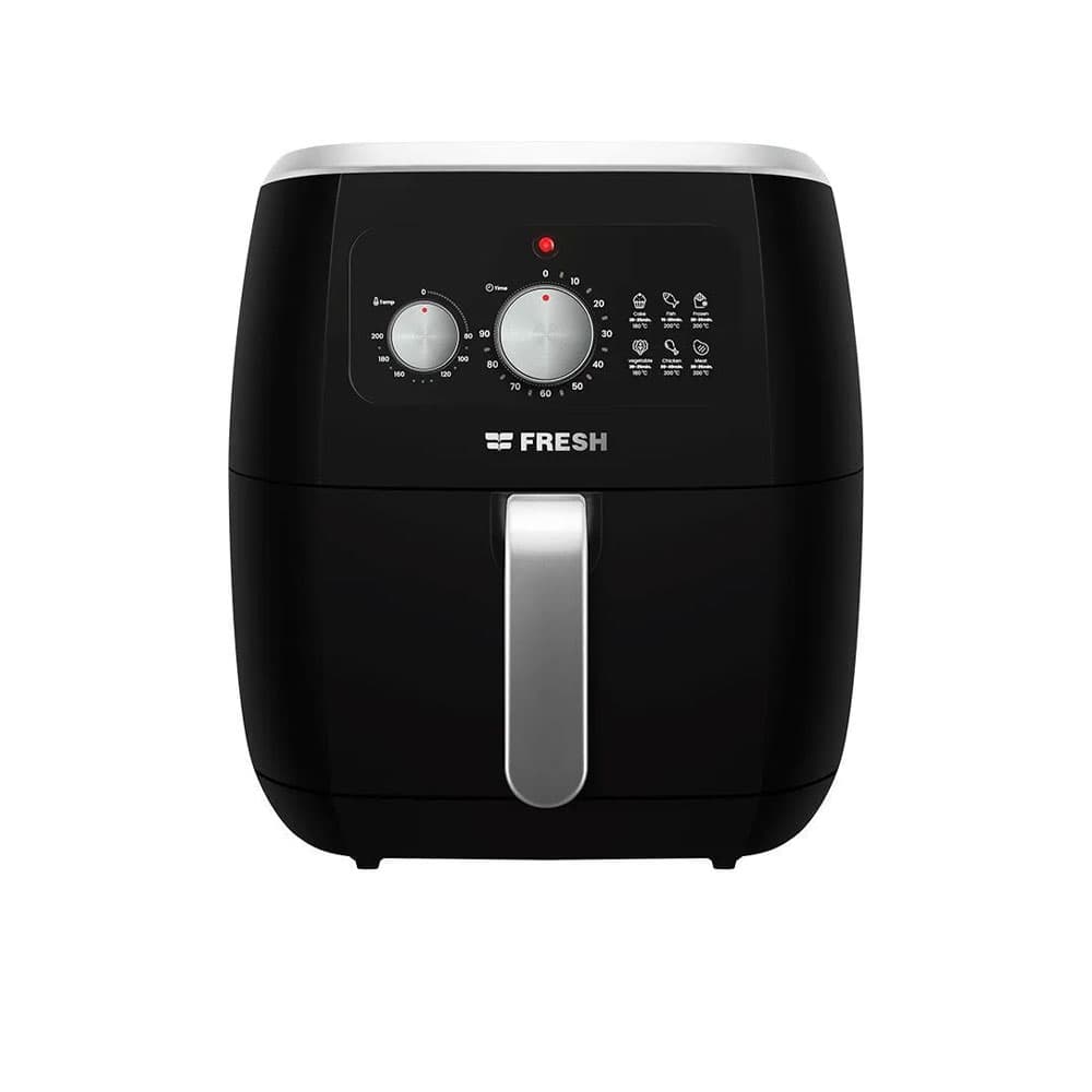 Fresh Air Fryer Mechanical 1800 Watt 7 liter with Hand Silver - FAF-M1800 - 18916
