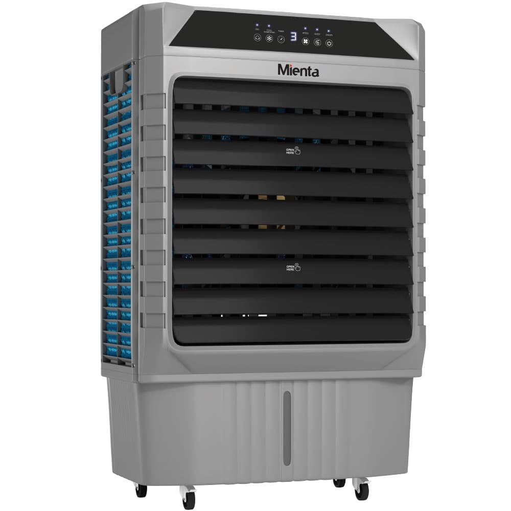 Mienta Digital Air Cooler 75 Liter - 2 Tanks 3 Speeds - Black*Grey - AC49438B