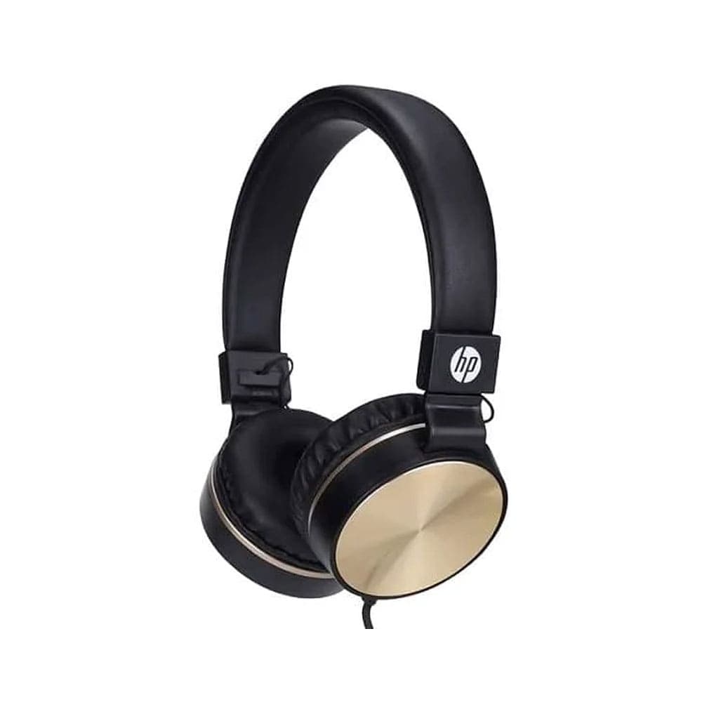 HP DHH-1206 Wired 3.5 music Headphone - Black
