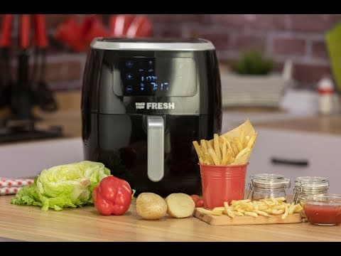 فريش قلاية هوائية أكس لارج - أسود - موديل AFF-1800B - 17864