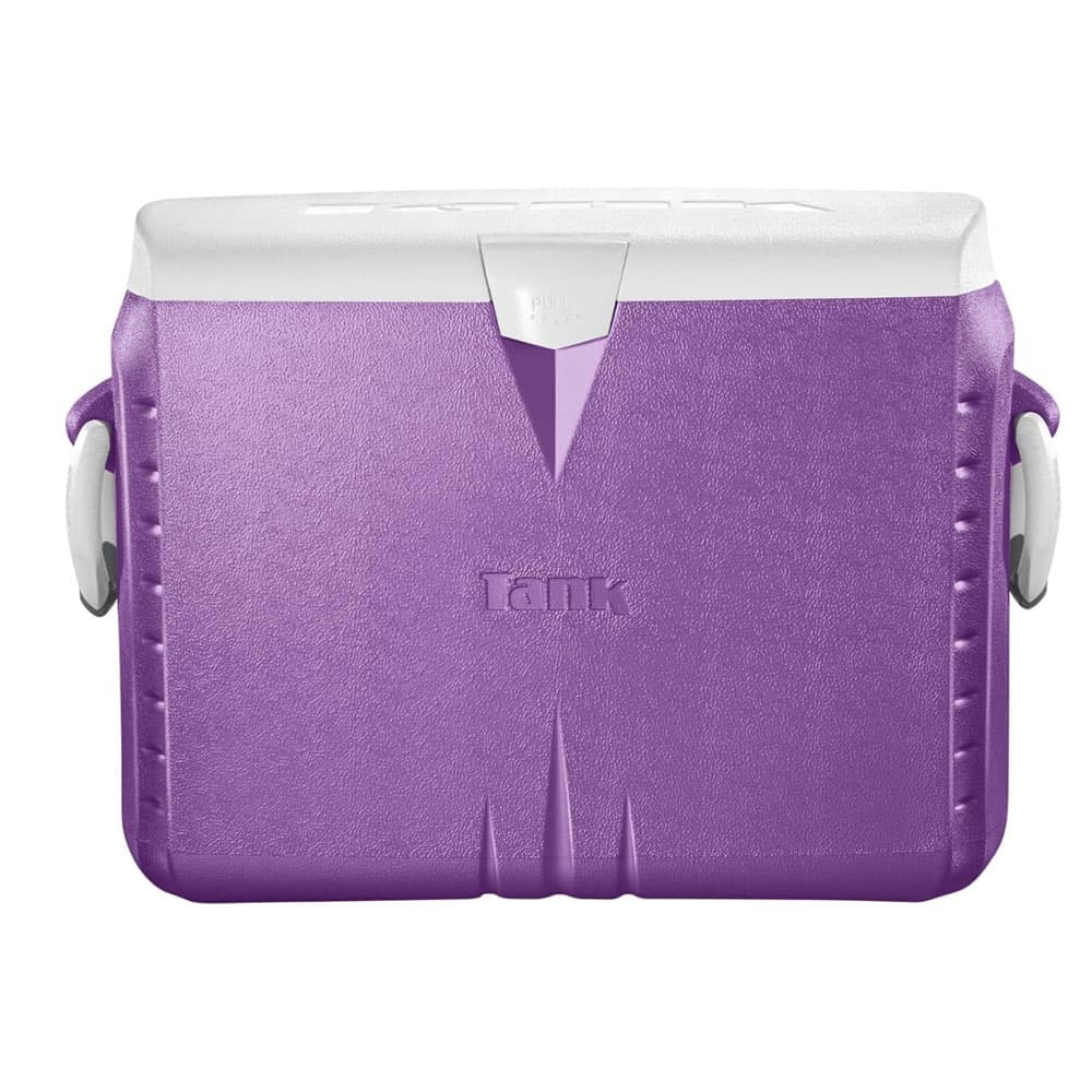 Tank Ice Box 45 Liter With Drain Tap Keeps Ice & Drinks Cold - Purple