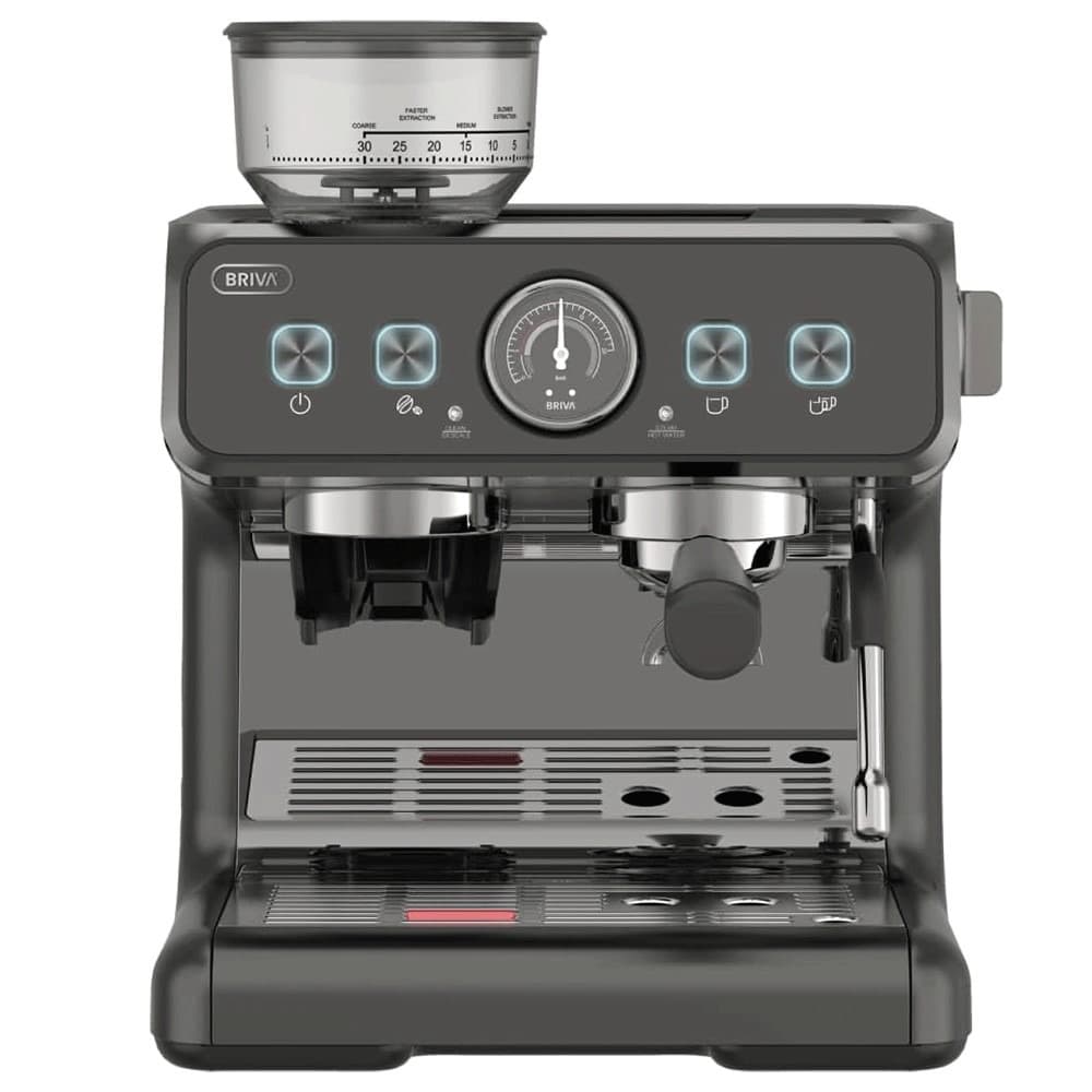 بريفا ماكينة اسبرسو باريستا غلاية مزدوجة - فضى - موديل 87809